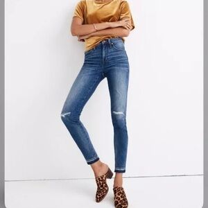 Madewell High Rise Skinny Jeans